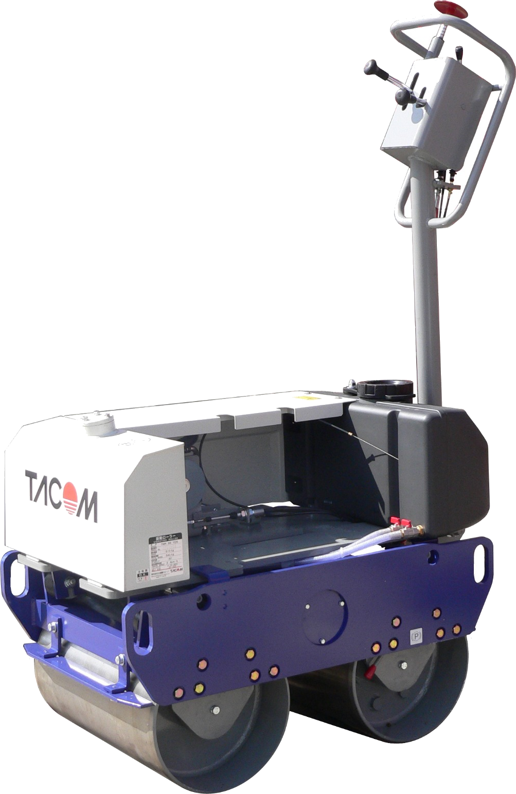 Rodo compactador no tripulado de doble tambor