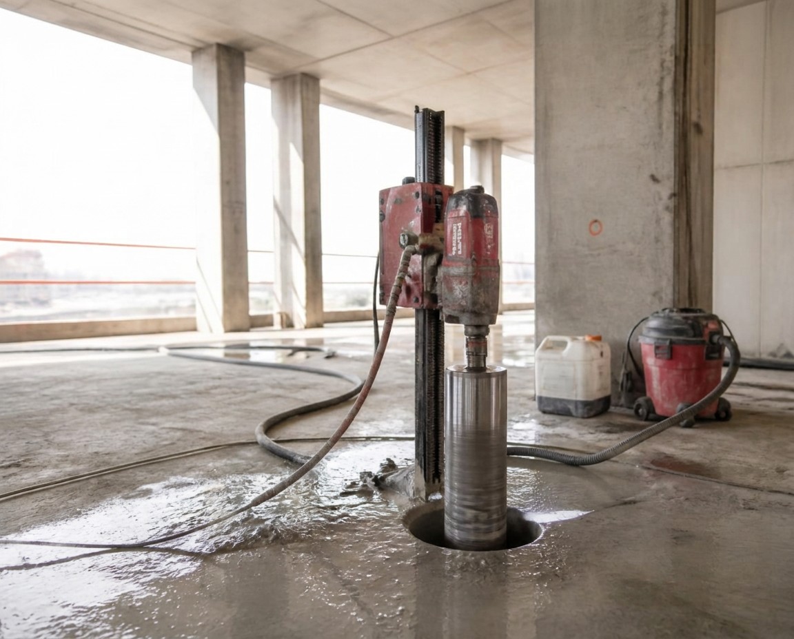 Perforaciones en concreto